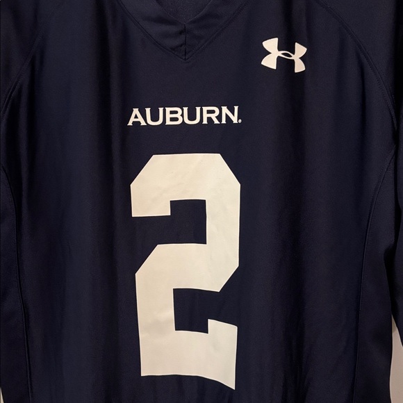 Under Armour Navy and White Men's Jersey - Picture 3 of 8